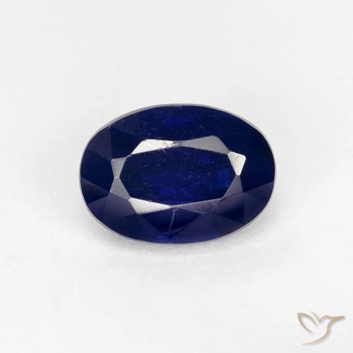1.12ct 天然 非常深的蓝色 蓝晶石, 椭圆形, VS-SI