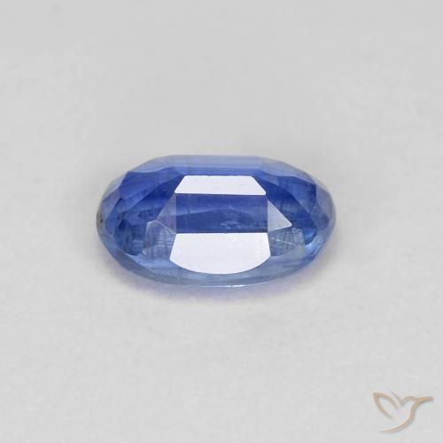 0.98克拉天然蓝晶石，椭圆形，VS-SI