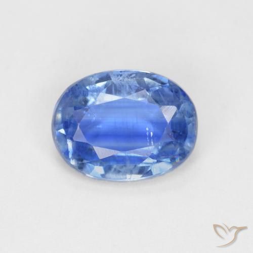 1.52ct 天然 浅蓝色 蓝晶石, 椭圆形, VS-SI