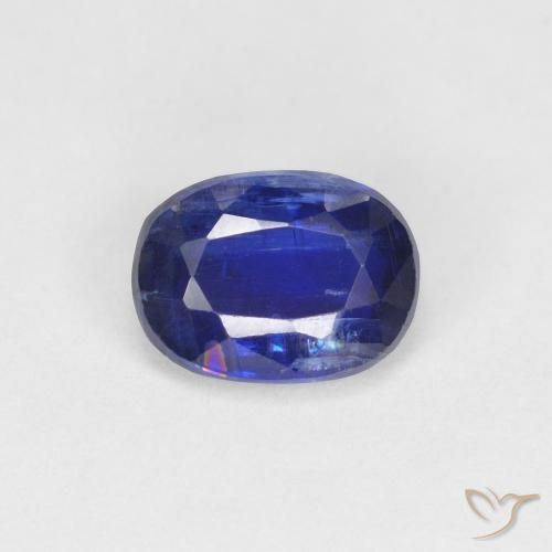1.30ct 天然 深蓝色 蓝晶石, 椭圆形, VS-SI