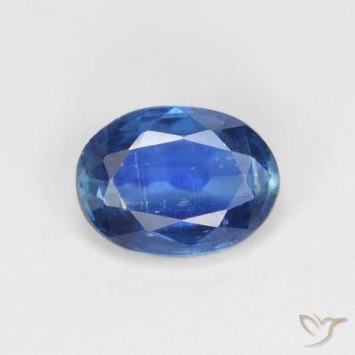 1.45ct 天然 海军蓝 蓝晶石, 椭圆形, VS-SI