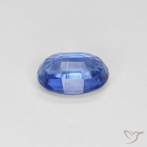 1.00克拉天然蓝晶石，椭圆形，VS-SI