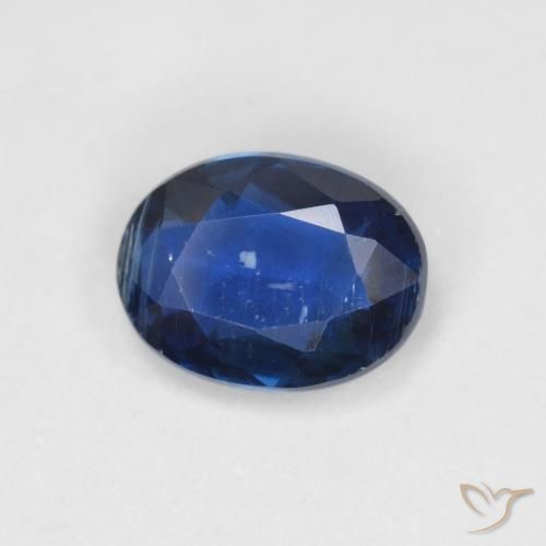 1.39ct 天然 海军蓝 蓝晶石, 椭圆形, VS-SI
