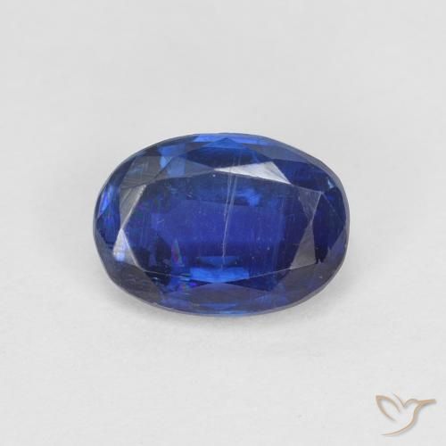 1.06ct 天然 海军蓝 蓝晶石, 椭圆形, VS