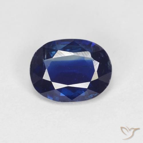 1.39ct 天然 海军蓝 蓝晶石, 椭圆形, VS-SI