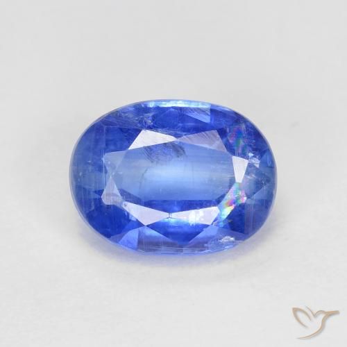 1.81ct 天然 深蓝色 蓝晶石, 椭圆形, VS-SI