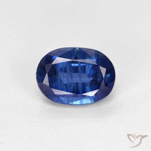 1.16ct 天然 海军蓝 蓝晶石, 椭圆形, VS-SI