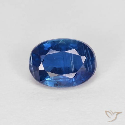 1.20ct 天然 海军蓝 蓝晶石, 椭圆形, VS-SI