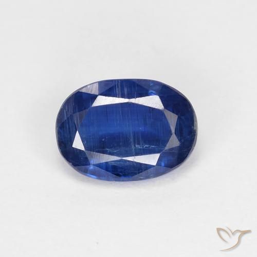 1.14ct 天然 深蓝色 蓝晶石, 椭圆形, VS-SI