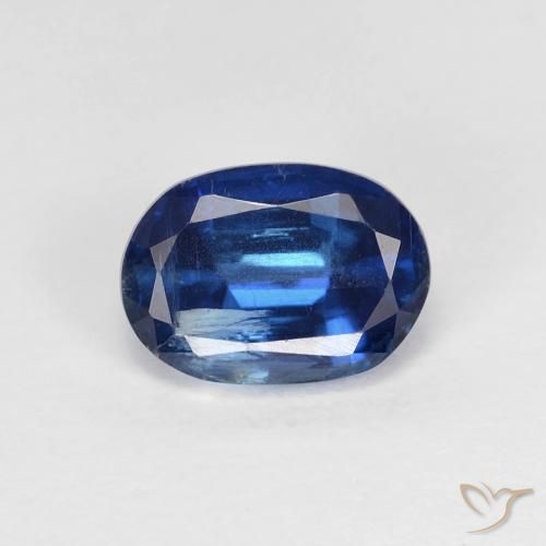 1.15ct 天然 海军蓝 蓝晶石, 椭圆形, VS-SI