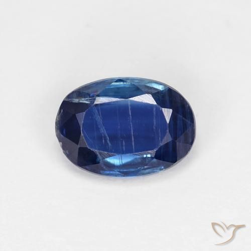 0.99ct 天然 海军蓝 蓝晶石, 椭圆形, VS-SI