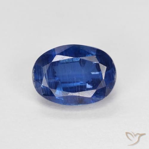 1.31ct 天然 海军蓝 蓝晶石, 椭圆形, VS-SI
