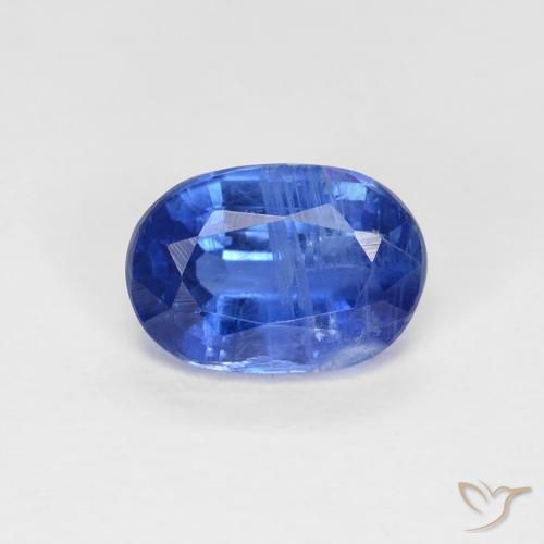 1.06ct 天然 深蓝色 蓝晶石, 椭圆形, VS-SI