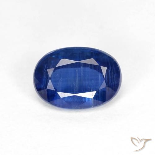 1.04ct 天然 深蓝色 蓝晶石, 椭圆形, VS-SI