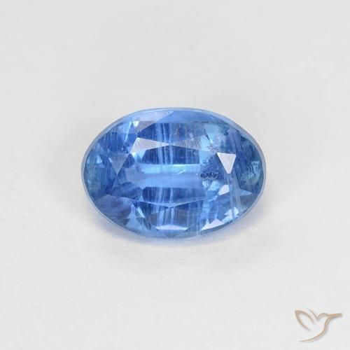 1.09ct 天然 中蓝 蓝晶石, 椭圆形, VS-SI