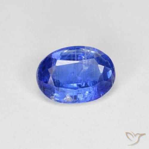 1.07ct 天然 深蓝色 蓝晶石, 椭圆形, VS-SI