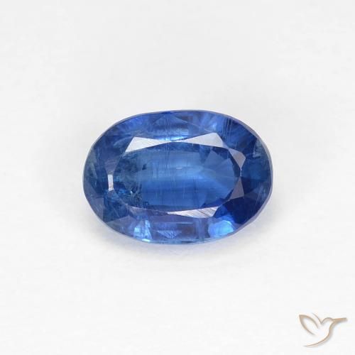 1.20ct 天然 海军蓝 蓝晶石, 椭圆形, VS-SI