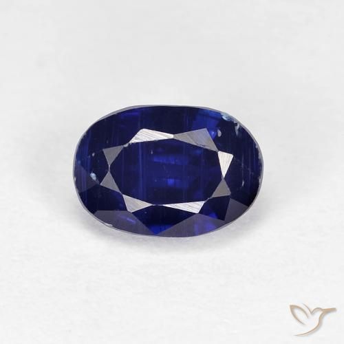 1.30ct 天然 皇家蓝色 蓝晶石, 椭圆形, VS-SI