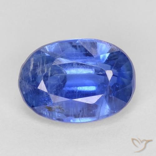1.09ct 天然 海军蓝 蓝晶石, 椭圆形, SI
