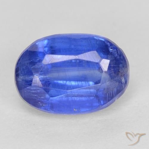 1.30ct 天然 深蓝色 蓝晶石, 椭圆形, SI