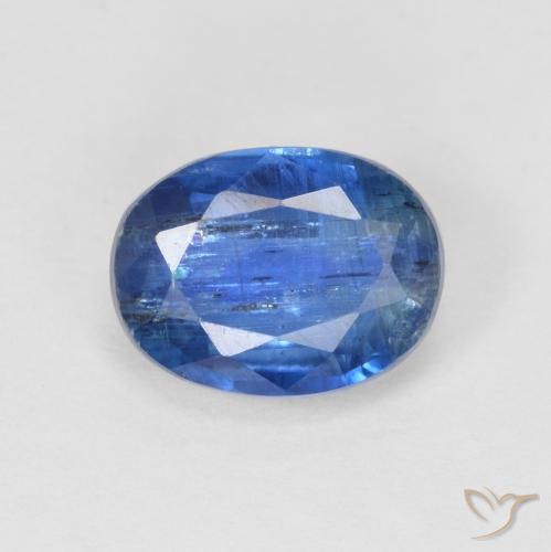 1.87ct 天然 深蓝色 蓝晶石, 椭圆形, SI