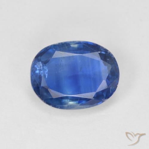 1.72ct 天然 暗蓝色 蓝晶石, 椭圆形, SI