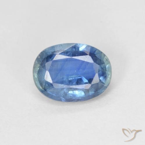 1.59ct 天然 淡蓝色 蓝晶石, 椭圆形, SI