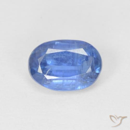 1.07ct 天然 淡蓝色 蓝晶石, 椭圆形, SI