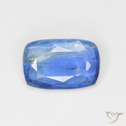 2.46ct 天然 深蓝色 蓝晶石, 软垫, SI