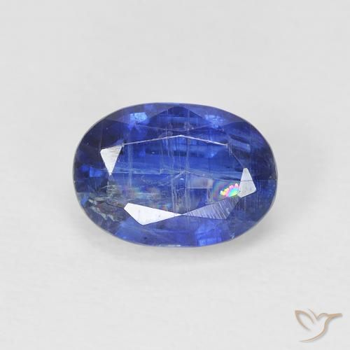 1.17ct 天然 深蓝色 蓝晶石, 椭圆形, SI