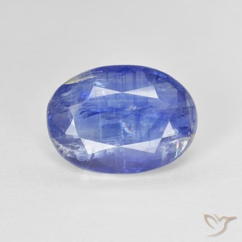 4.19ct 天然 蓝色 蓝晶石, 椭圆形, SI