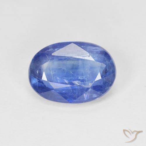 3.51ct 天然 真正的蓝 蓝晶石, 椭圆形, SI