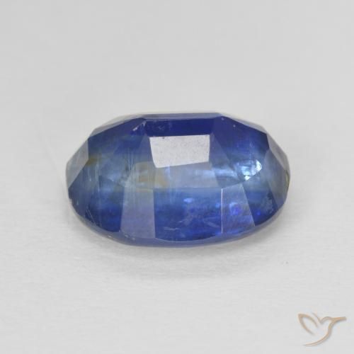 3.39克拉天然蓝晶石，椭圆形，SI