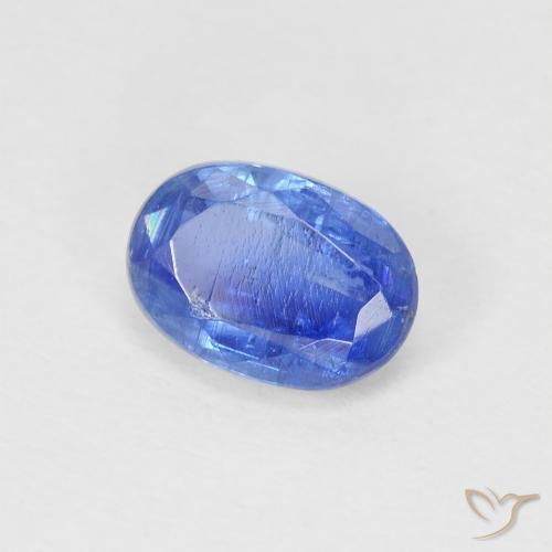 1.12克拉天然蓝晶石，椭圆形，SI