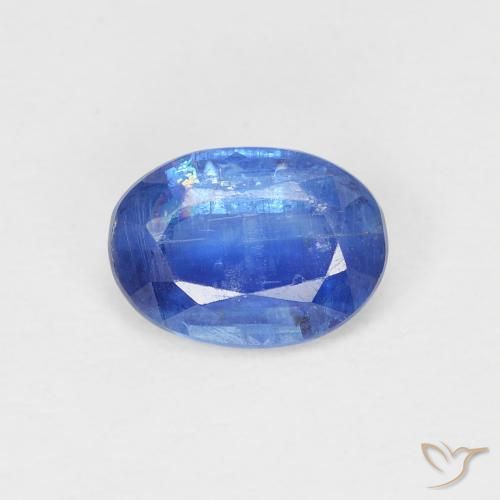 1.05ct 天然 亮蓝色 蓝晶石, 椭圆形, SI
