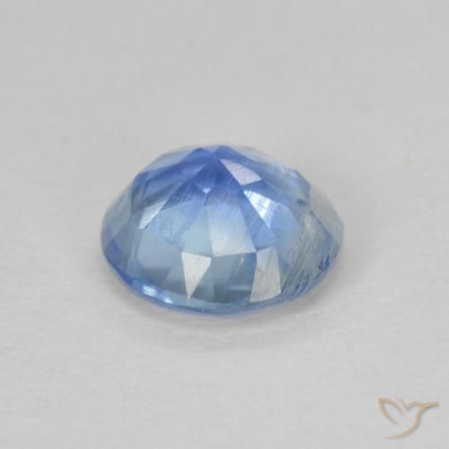 0.95克拉天然蓝晶石，圆形的，SI