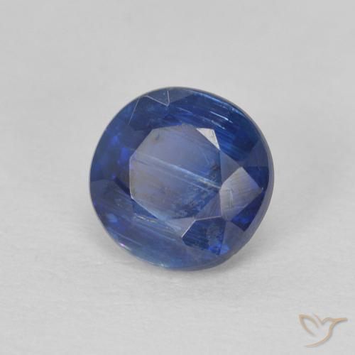 1.19克拉天然蓝晶石，圆形的，SI