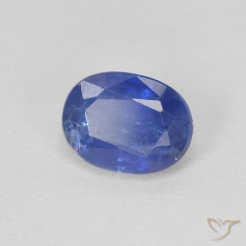 1.10克拉天然蓝晶石，椭圆形，SI