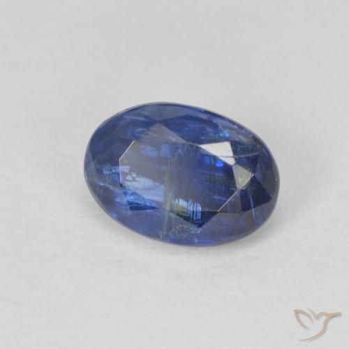 1.21克拉天然蓝晶石，椭圆形，SI