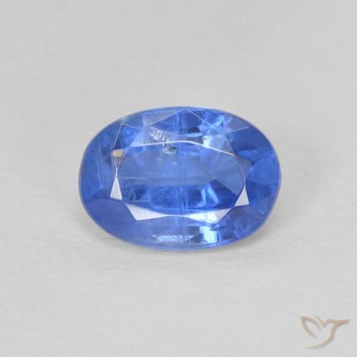 1.08ct 天然 浅蓝色 蓝晶石, 椭圆形, SI