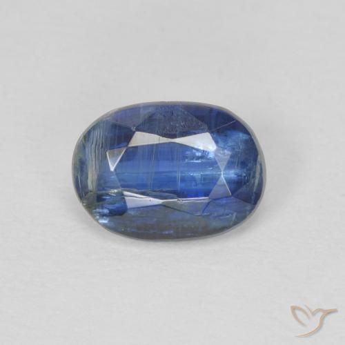1.05ct 天然 深蓝色 蓝晶石, 椭圆形, SI