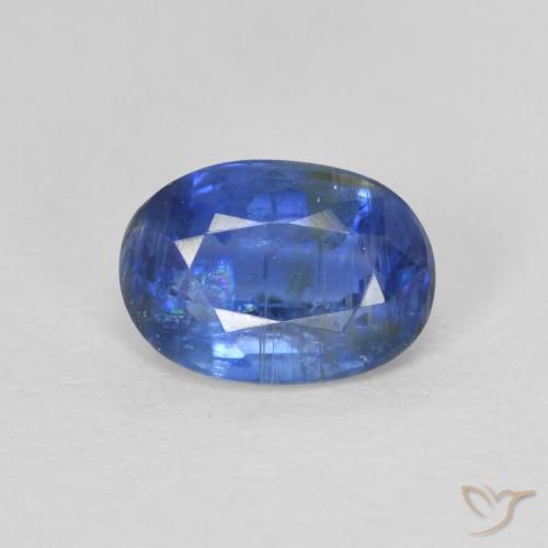 1.07ct 天然 深蓝色 蓝晶石, 椭圆形, SI