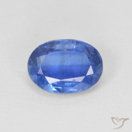 1.11ct 天然 真正的蓝 蓝晶石, 椭圆形, SI