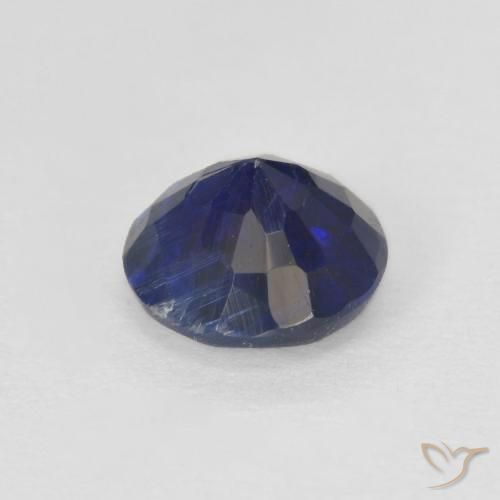 0.97克拉天然蓝晶石，圆形的，SI