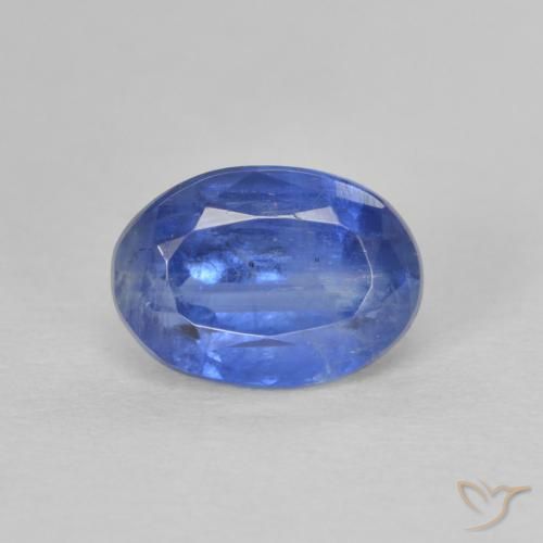 1.17ct 天然 深蓝色 蓝晶石, 椭圆形, SI