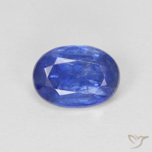 1.12ct 天然 深蓝色 蓝晶石, 椭圆形, SI
