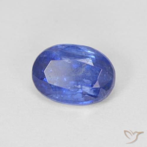 1.12克拉天然蓝晶石，椭圆形，SI