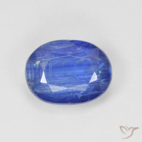 2.84ct 天然 深蓝色 蓝晶石, 椭圆形, SI