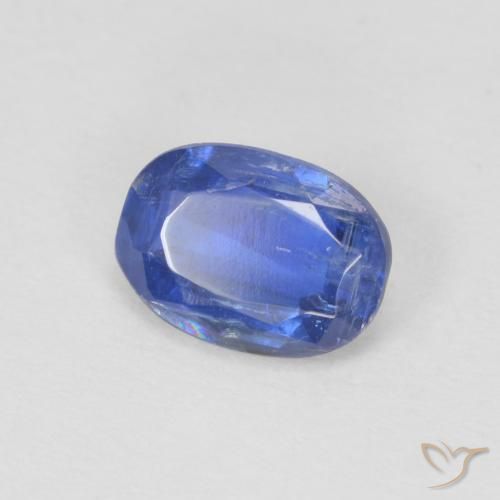 0.91克拉天然蓝晶石，椭圆形，SI