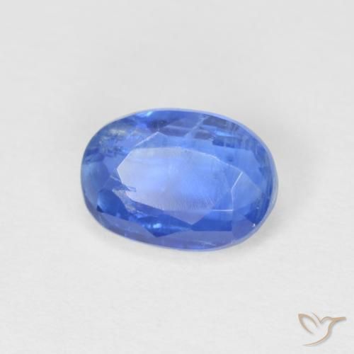 1.10克拉天然蓝晶石，椭圆形，SI